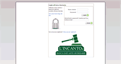Desktop Screenshot of affiliazioni.incantonline.it